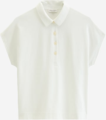 Marc O'Polo Poloshirt in Weiß: Vorderseite