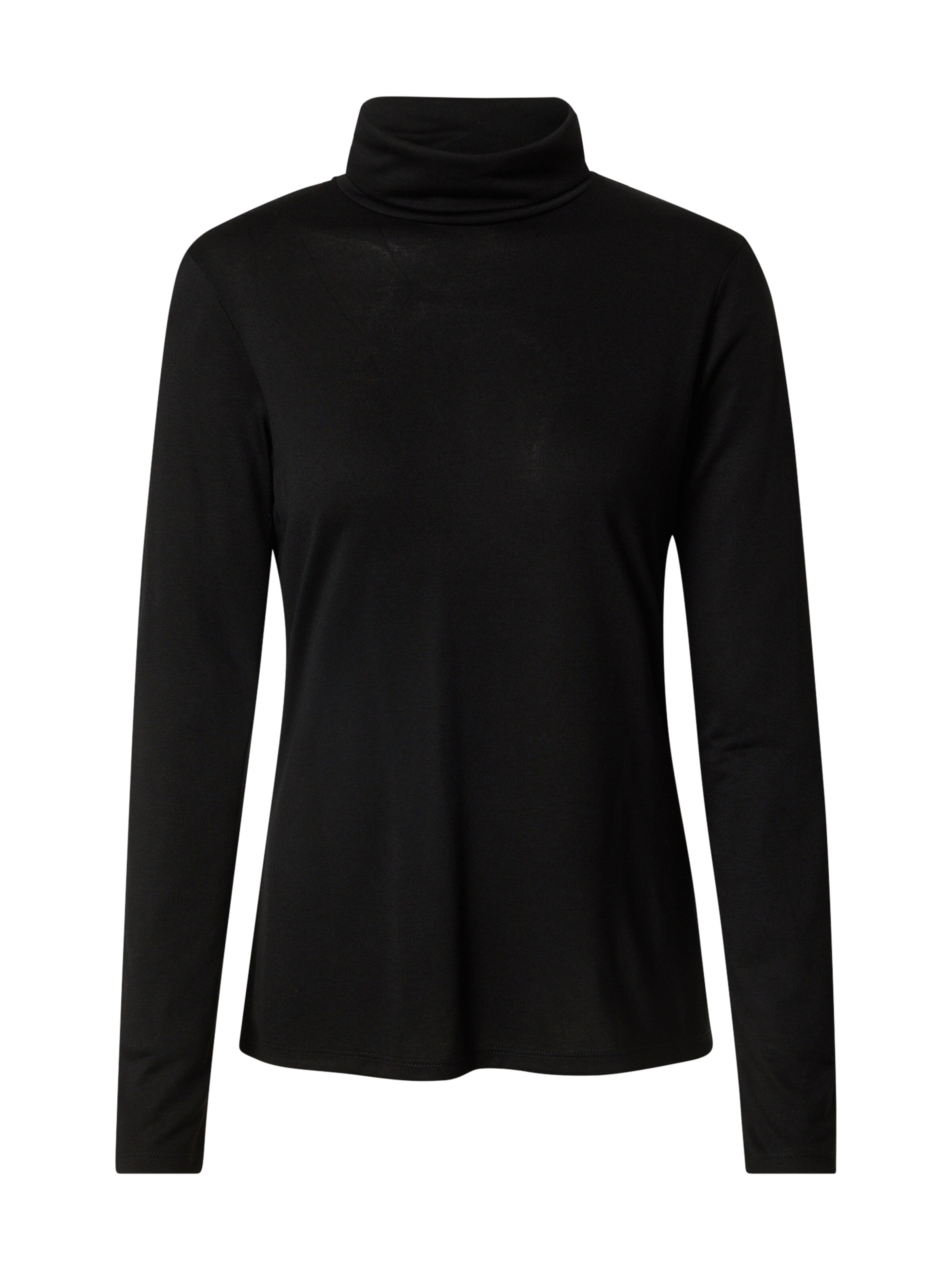 T-shirt COMMA en noir : devant