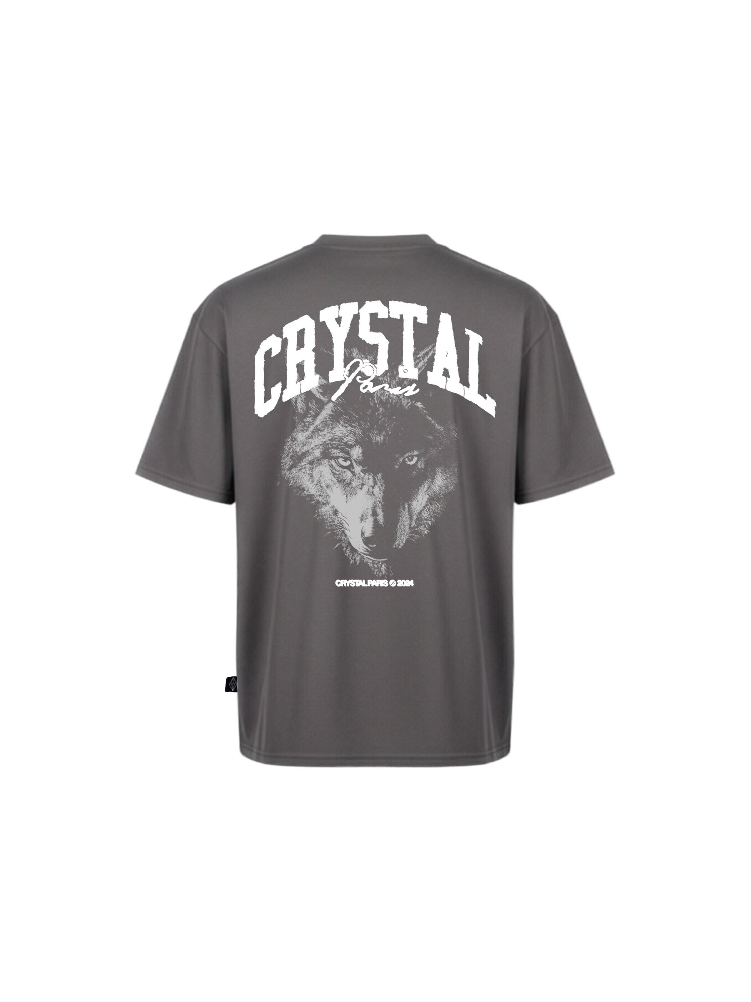 Crystal Paris Shirt 'Nightwolf'‌ in Grau