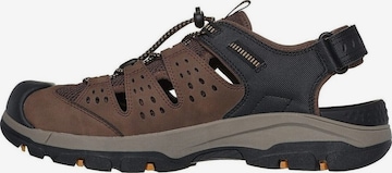 Sandales de randonnée 'Skechers Tresmen - Menard' SKECHERS en marron : devant