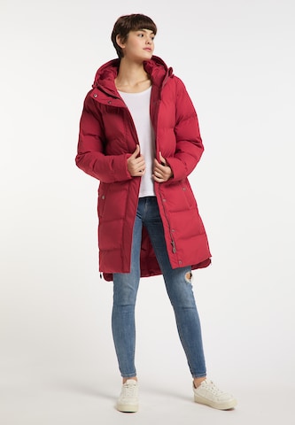 raudona MYMO Žieminis paltas