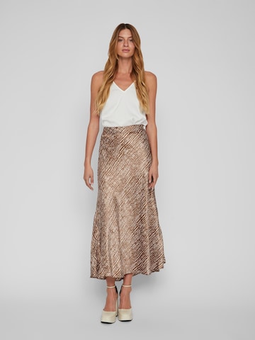 Vila Tall Skirt 'SALLY' in Beige