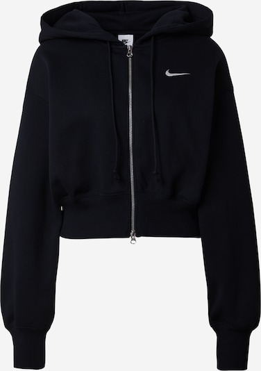 fekete Nike Sportswear Tréning dzseki 'PHNX FLC', Termék nézet