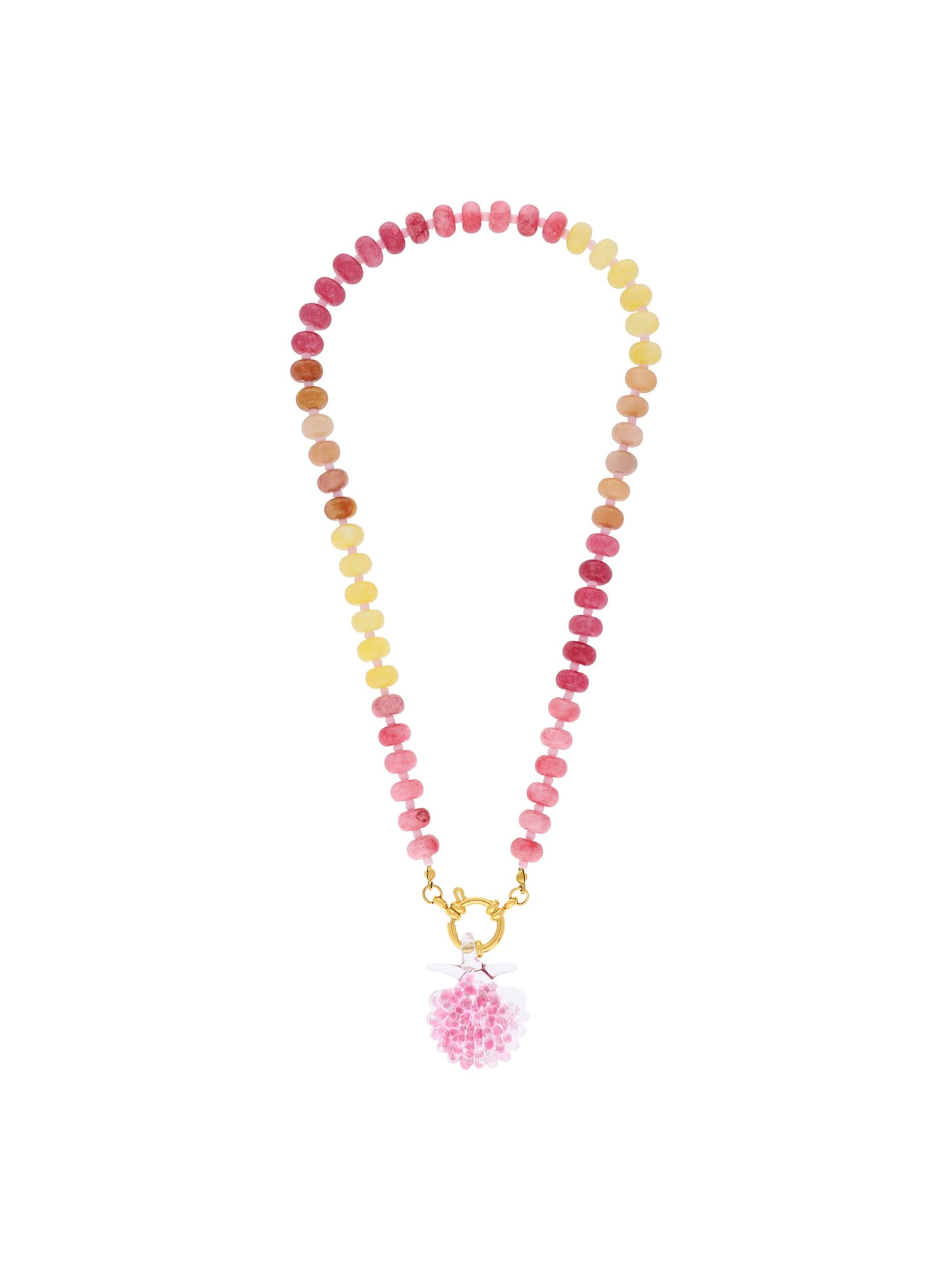 Lucardi Necklace in Mixed colors: front