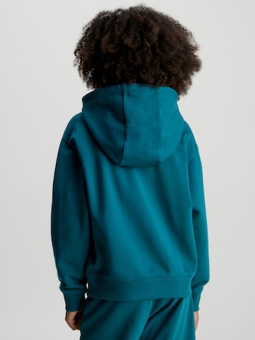 Calvin Klein Jeans Mikina – modrá
