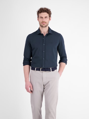 LERROS Regular fit Button Up Shirt in Blue