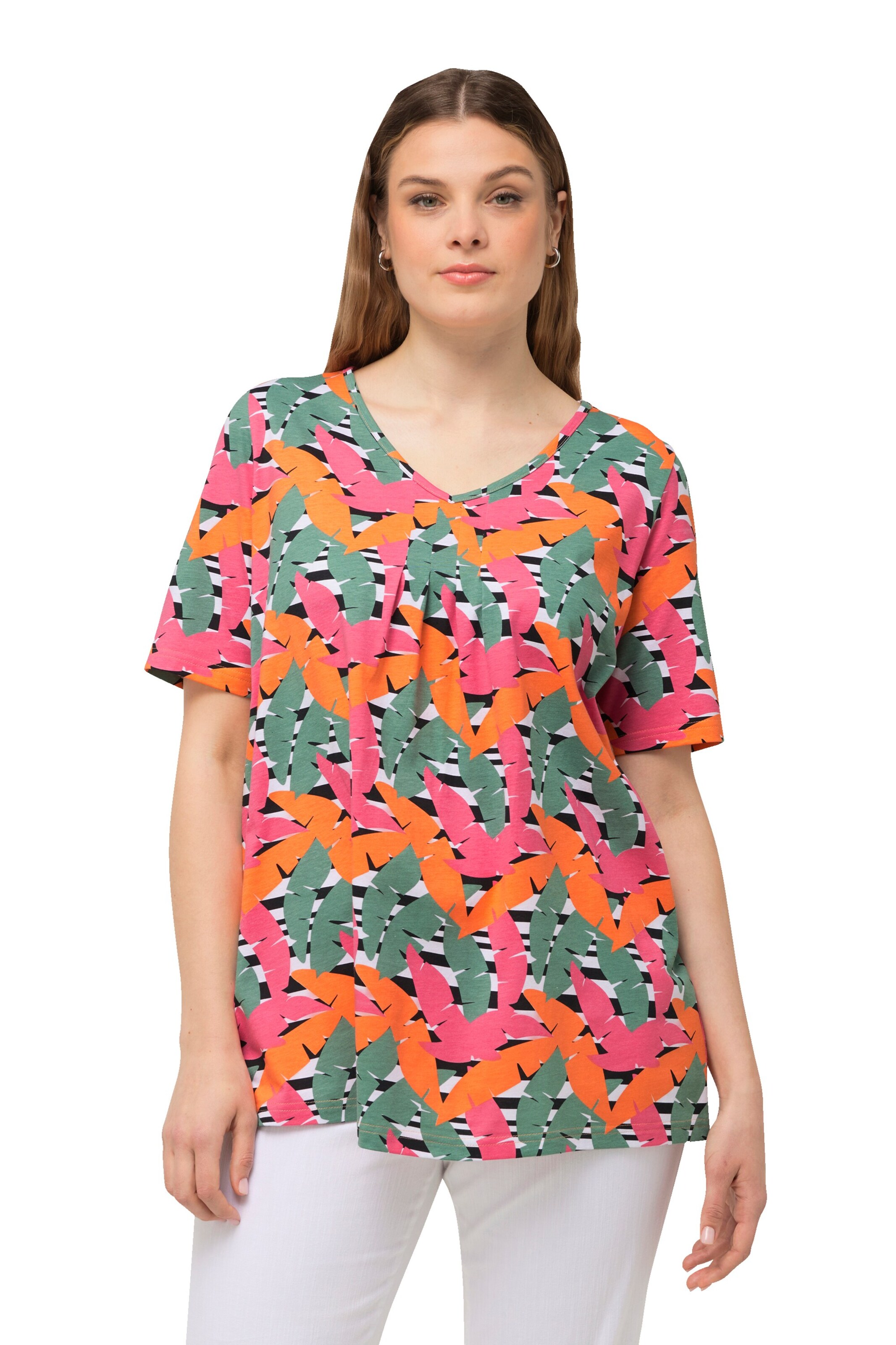 Ulla Popken Shirt in Mixed colours: front