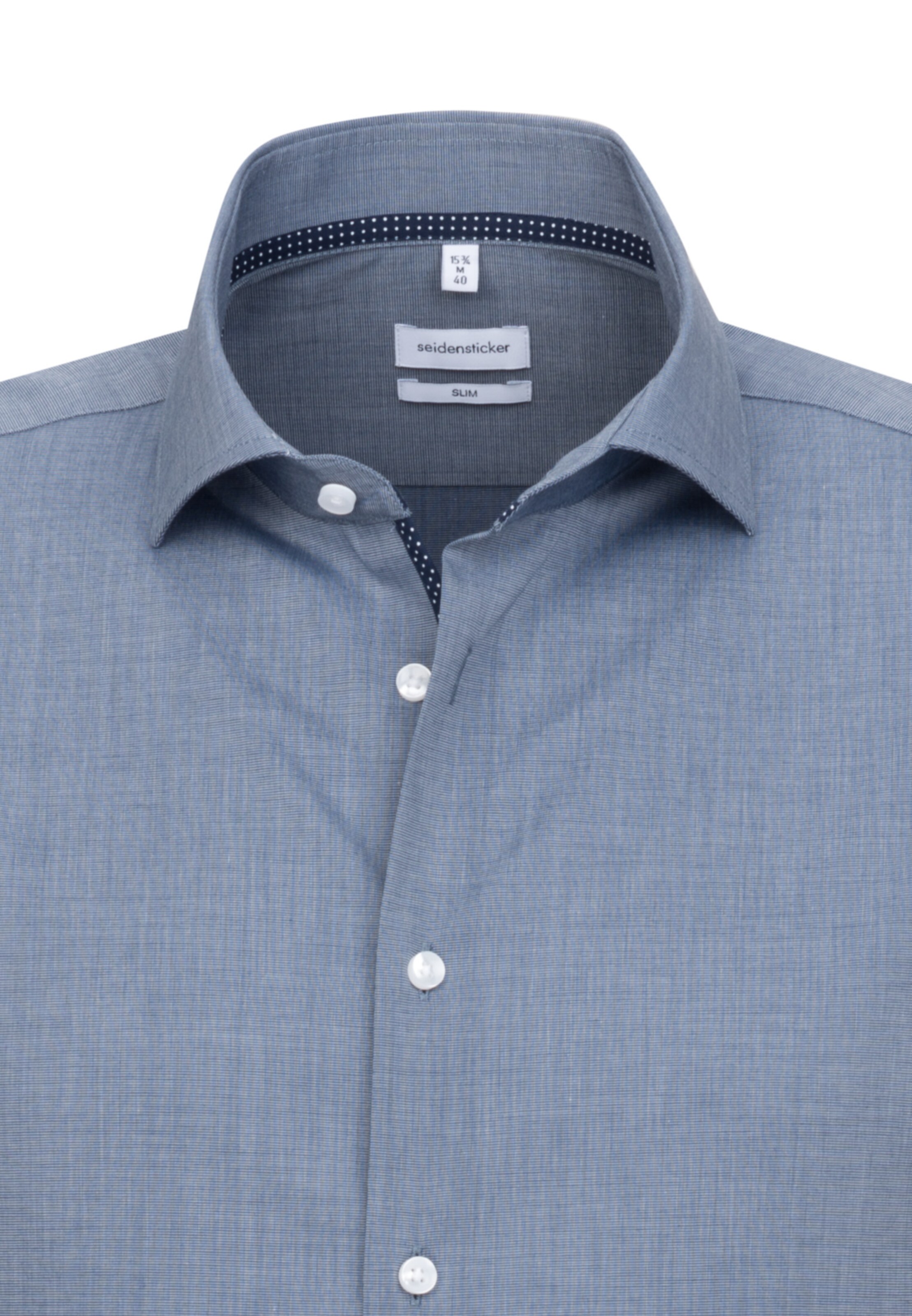 SEIDENSTICKER Slim Fit Business Hemd ' Slim ' in Blau