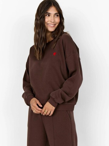 Soyaconcept Sweatshirt i brun: forside