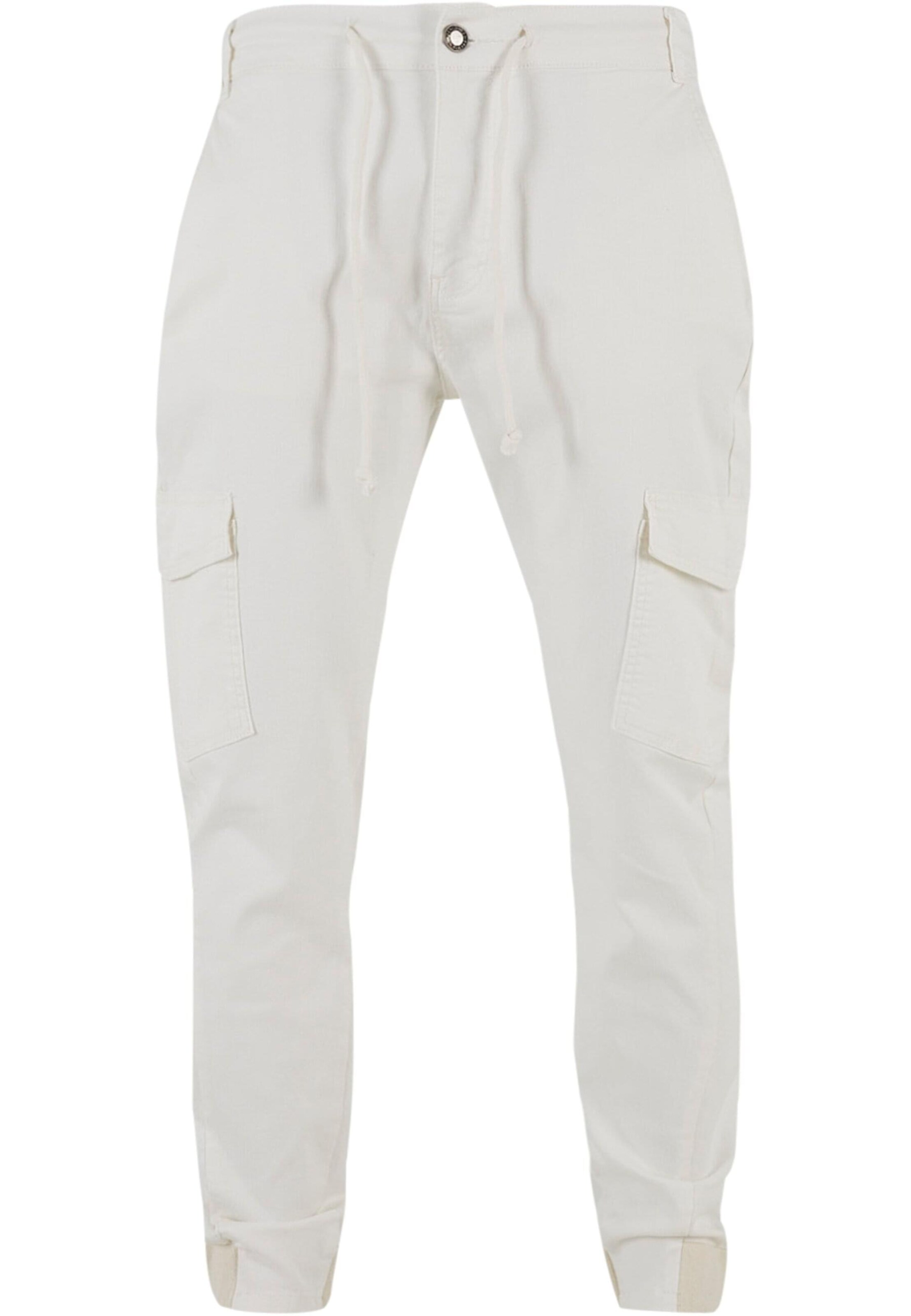 Pantaloni cargo di 2Y Premium in beige: frontale