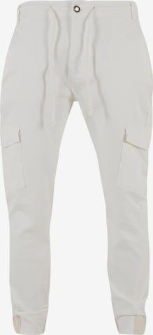 2Y Premium Cargo Pants in Beige: front