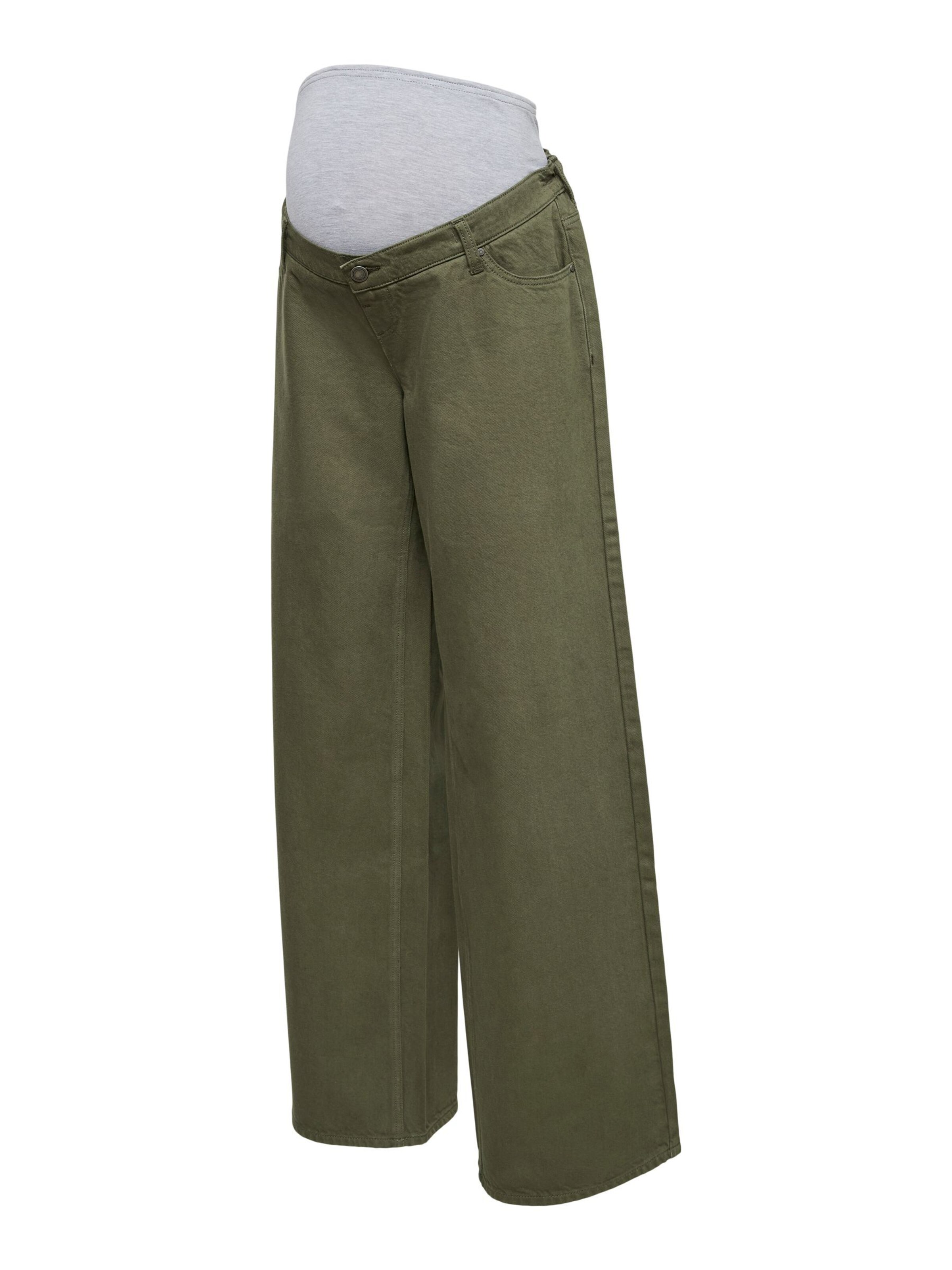 regular Jeans 'MLMALAGA' di MAMALICIOUS in verde: frontale