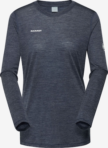 MAMMUT Shirt in Blau: Vorderseite