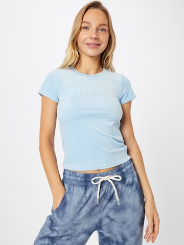 Karl Kani T-Shirt in Blau: predná strana