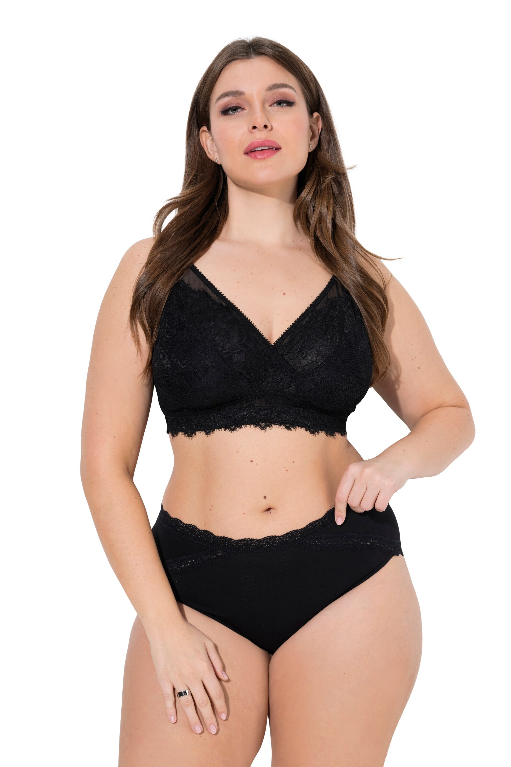 Ulla Popken Slip in Blau