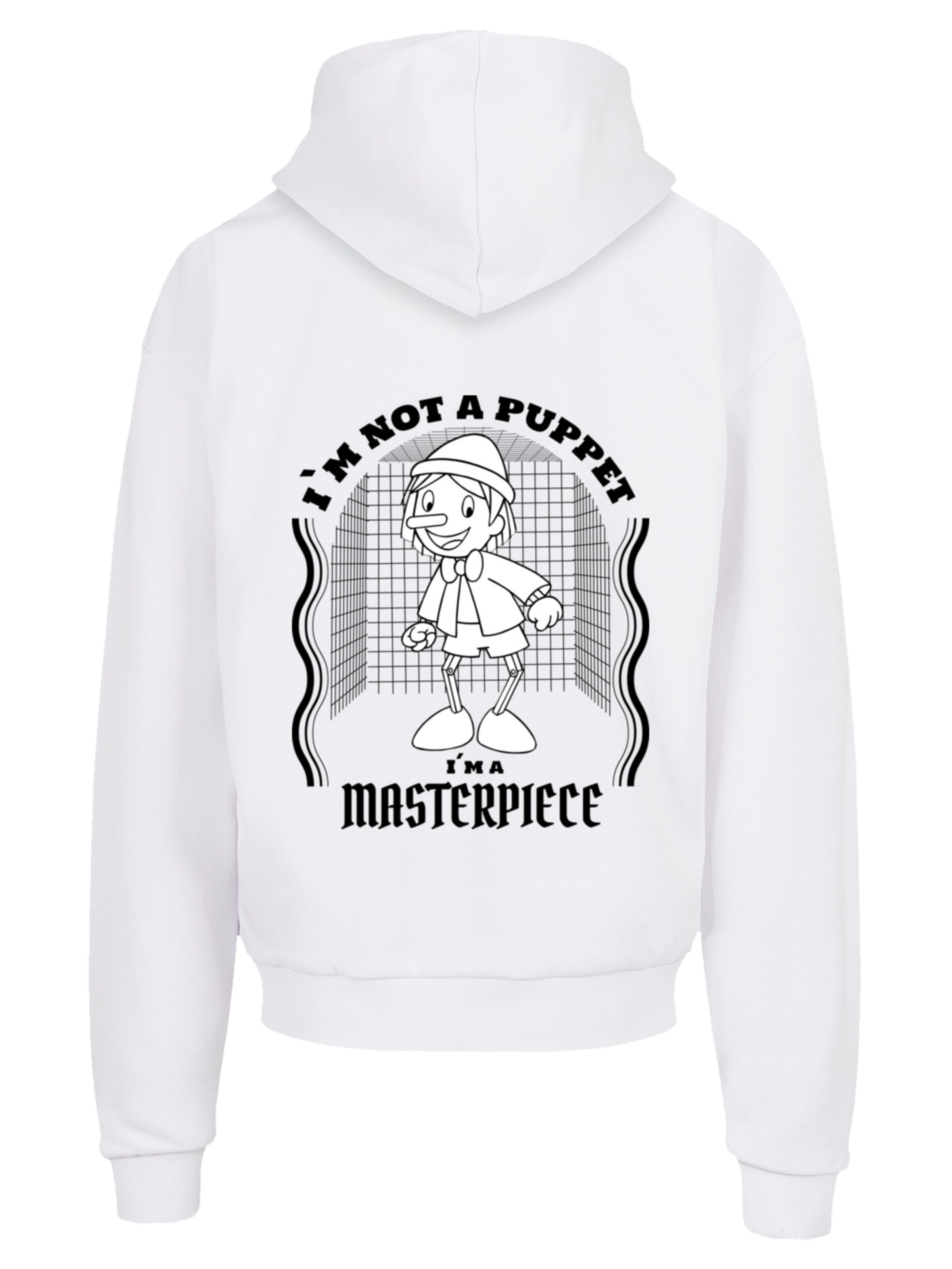 F4NT4STIC Sweatshirt 'Pinocchio Heroes of Childhood' in Wit