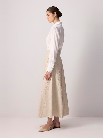 Touche Prive Skirt in Beige