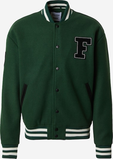 DAN FOX APPAREL Between-Season Jacket 'Gerrit' in Dark green / Black / White, Item view