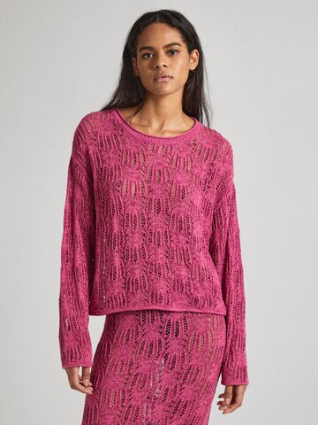 Pepe Jeans Pullover in Pink: predná strana