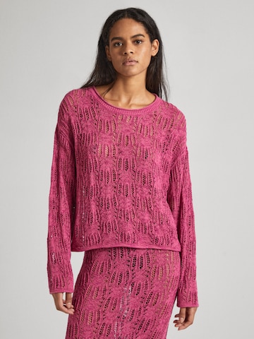 Pepe Jeans Sweater in Pink: front
