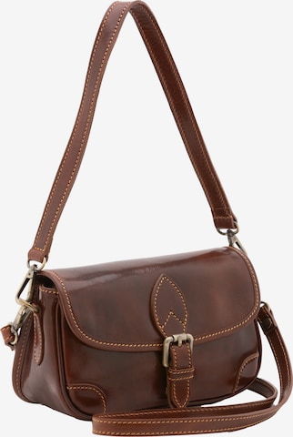 Viola Castellani Shoulder bag in Brown: front