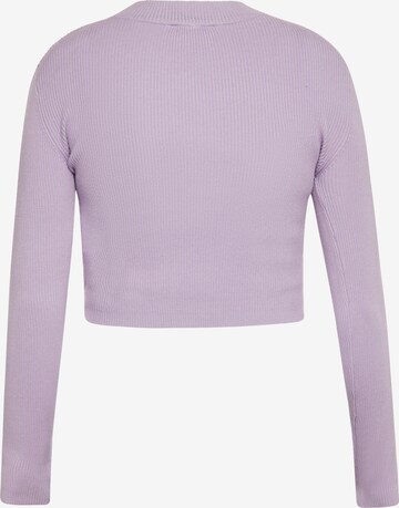 Pull-over faina en violet