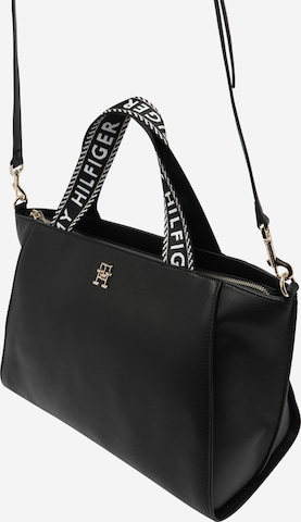 TOMMY HILFIGER - Shopper en negro: frente