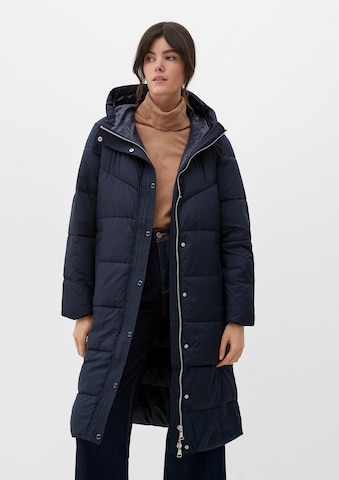 s.Oliver Winter coat in Blue: front