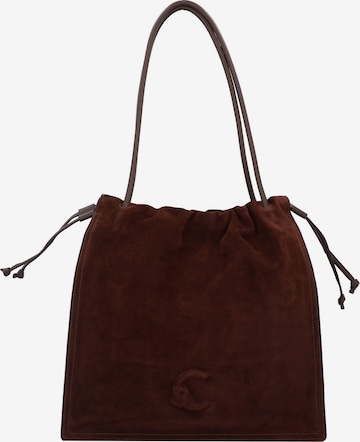Sac bandoulière 'Dulse' Coccinelle en marron : devant