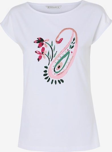 TATUUM T-shirt 'AMANDA' en mélange de couleurs / blanc, Vue avec produit