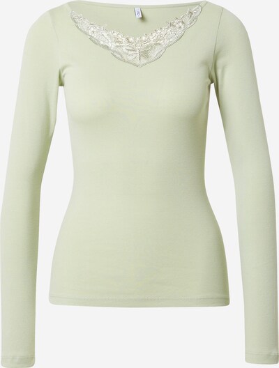 ONLY Μπλουζάκι 'Kira' σε πράσινο παστέλ, Άποψη προϊόντος