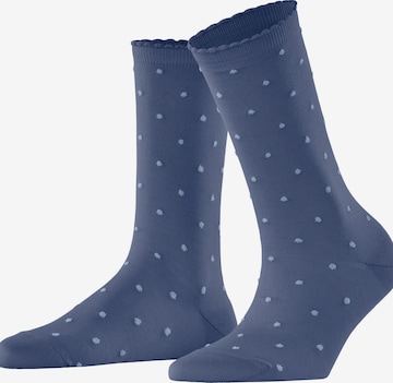 FALKE Socken 'Spike' in Blau: Vorderseite