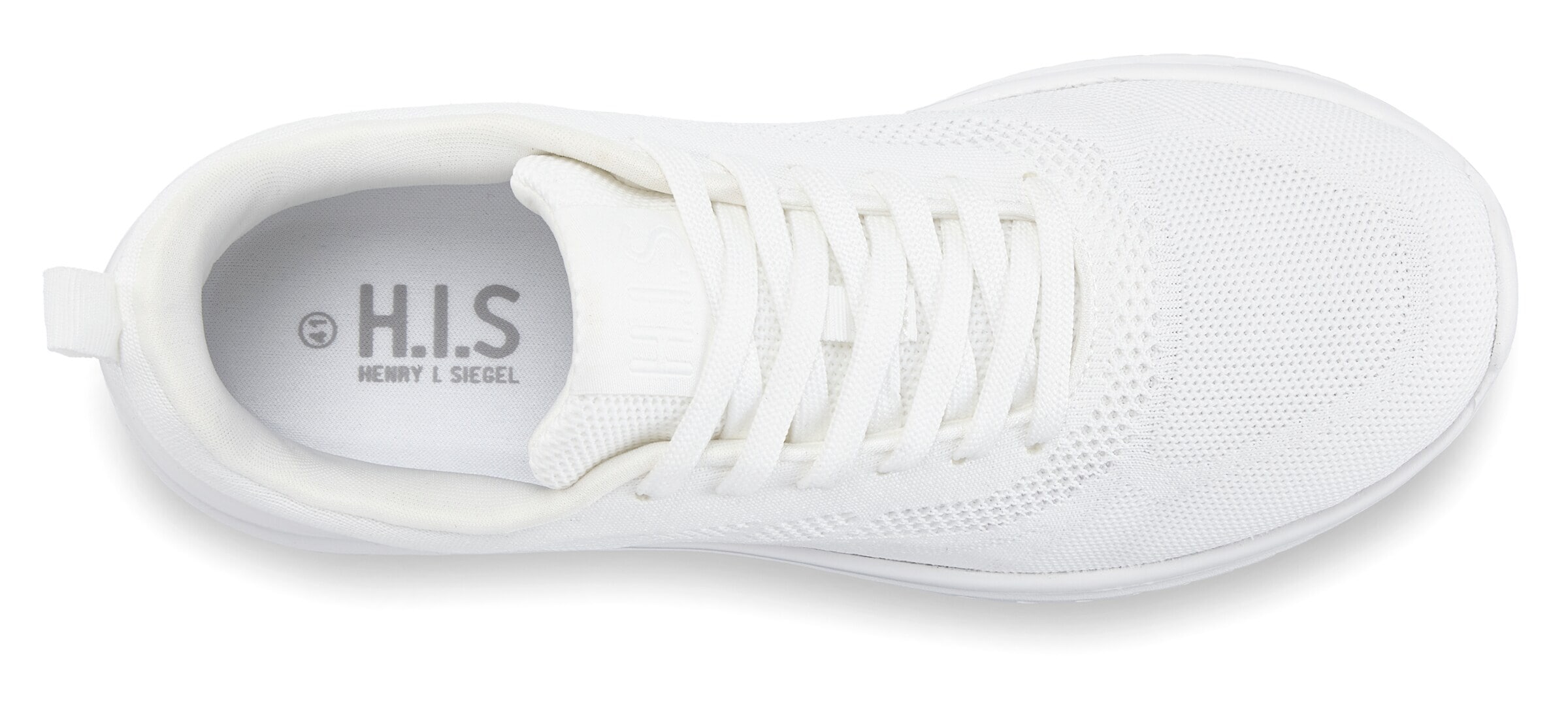 H.I.S - Zapatillas deportivas bajas en blanco