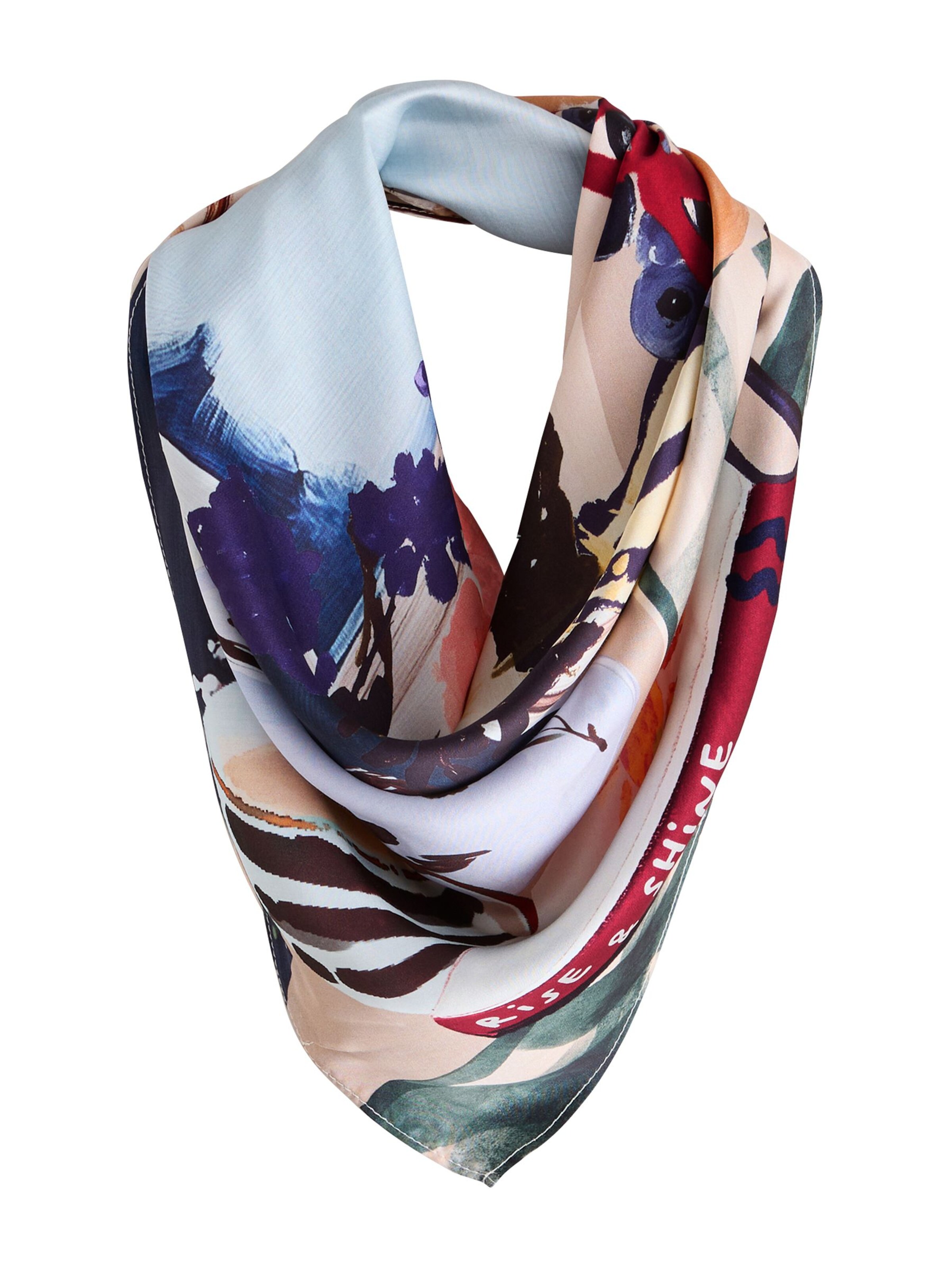 Foulard Next en bleu : devant