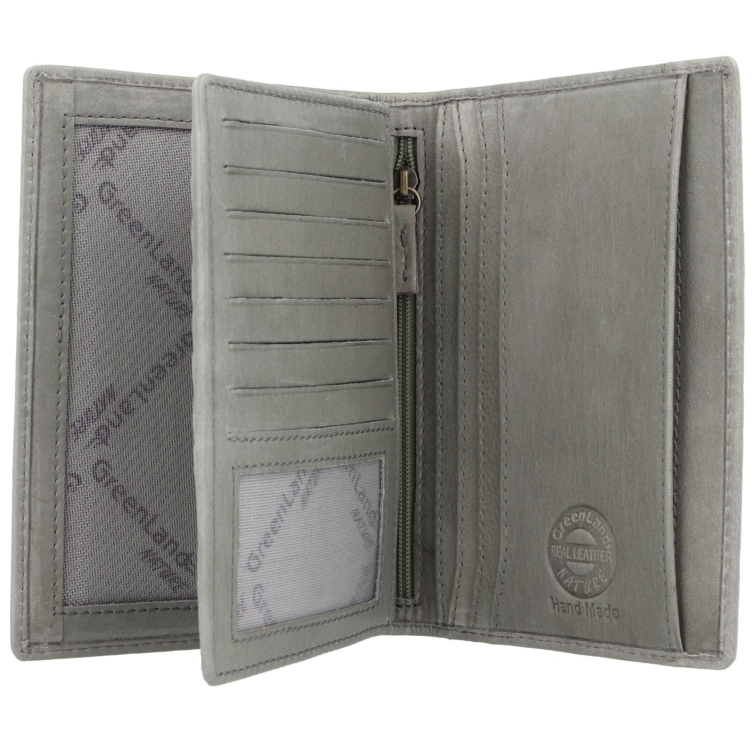 Greenland Nature Wallet 'Soft Colour' in Grey