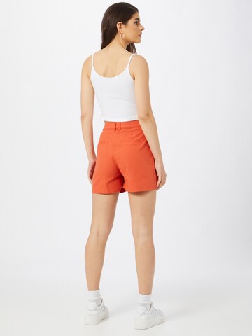 VILA Wide Leg Shorts 'Alina' in Orange