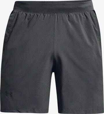 UNDER ARMOUR Sporthose 'Launch' in Grau: front
