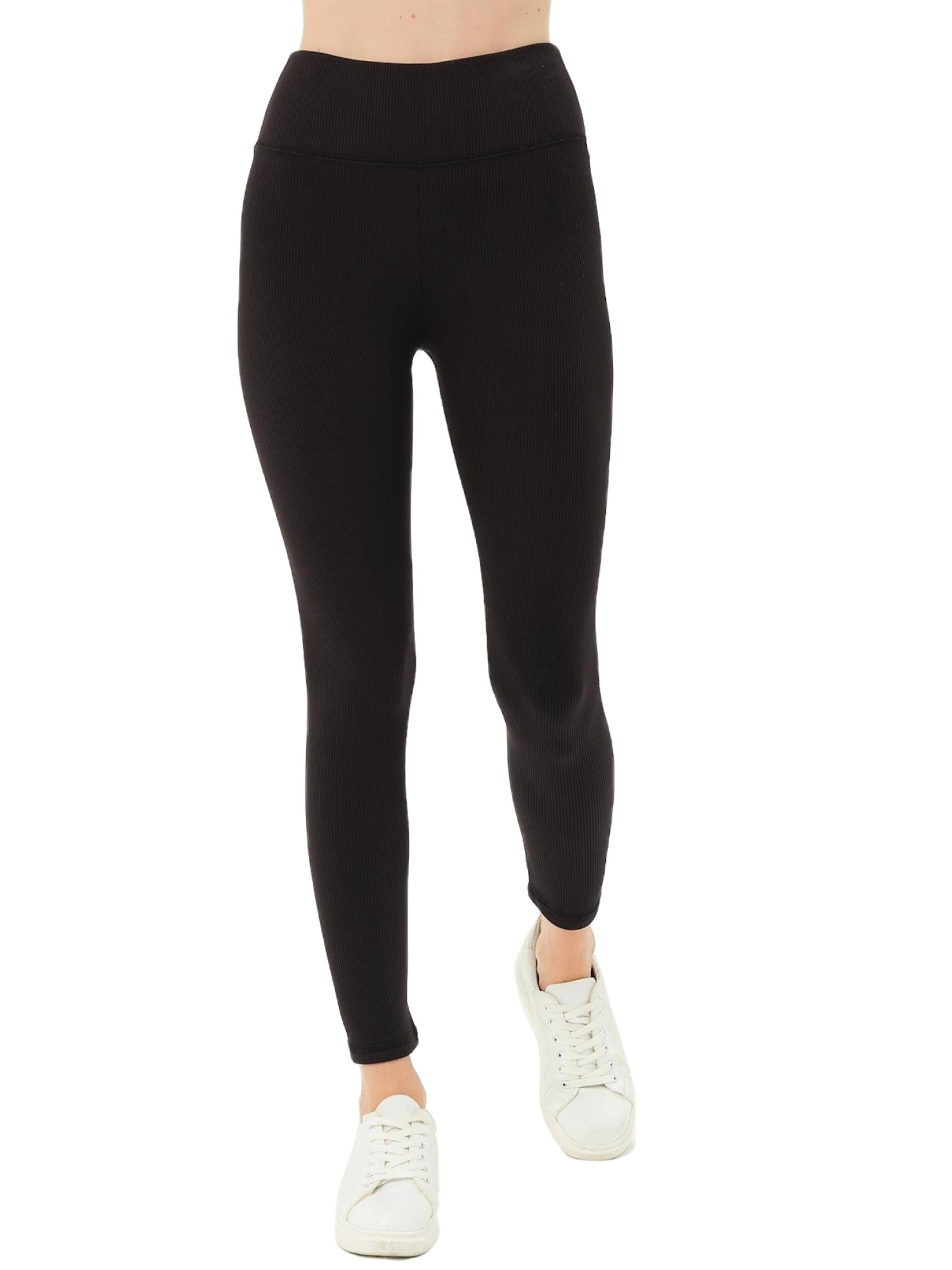 C&City Skinny Leggings in Schwarz