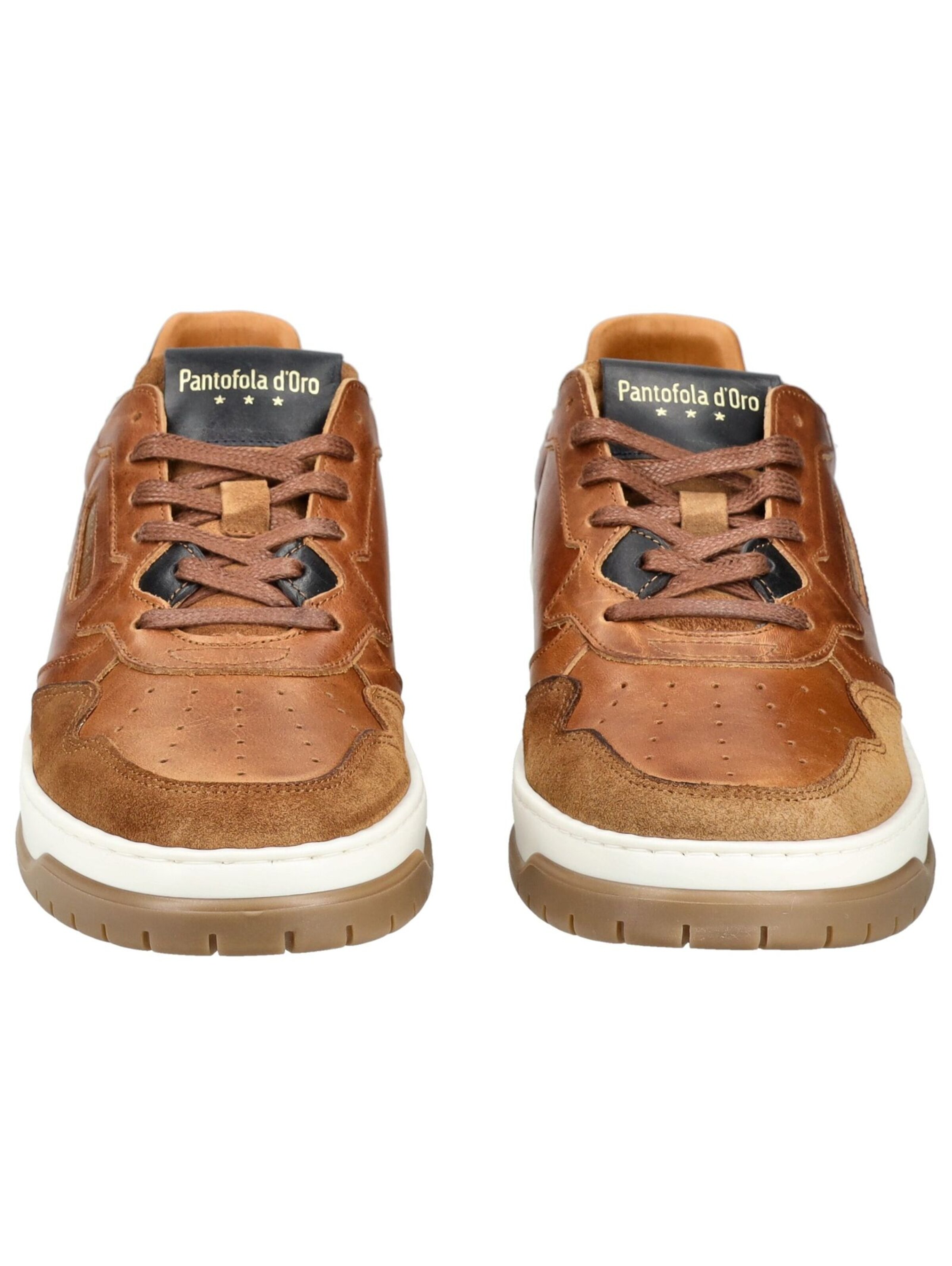 PANTOFOLA D'ORO Platform trainers 'Sirmione' in Brown