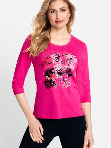 Olsen Shirt in Mischfarben: Vorderseite