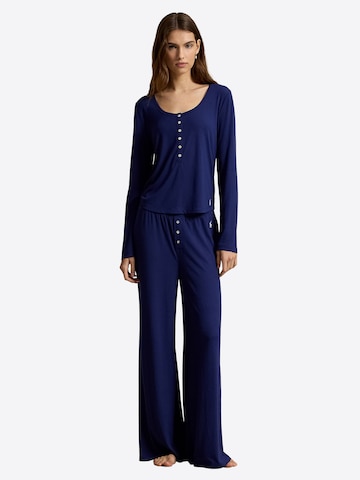 Polo Ralph Lauren Pyjama in Blau: Vorderseite