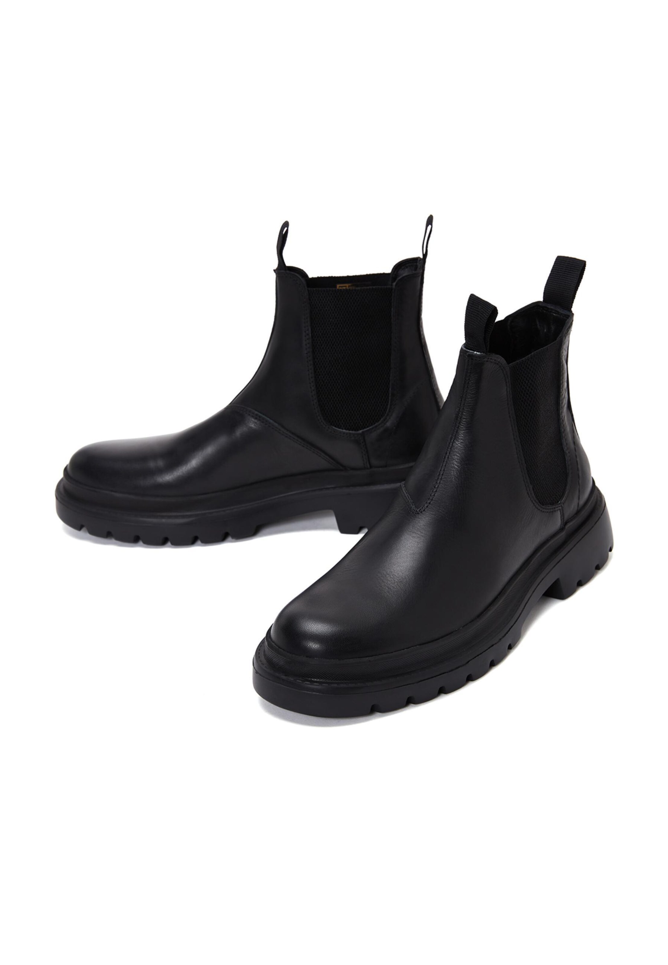 Derimod Boots in Schwarz