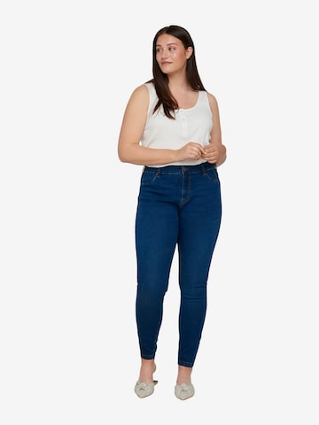 Zizzi Skinny Jeans 'Janna' in Blue: front