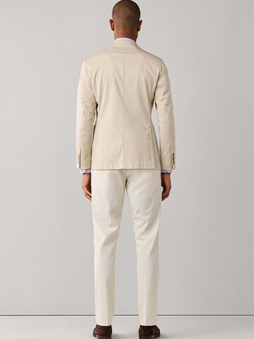 Coupe regular Veste de costume Hackett London en beige