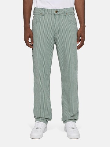 DICKIES Regular Cargo jeans 'Garyville Hickory' in Green: front