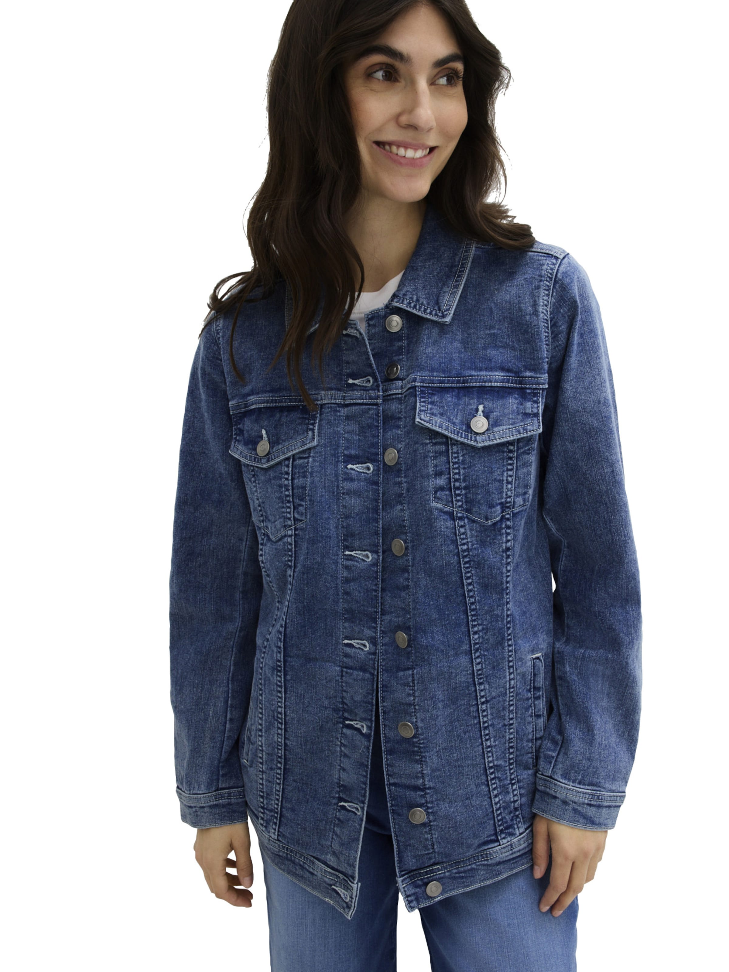 bonprix Tussenjas in Blauw