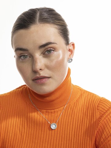 Boucles d'oreilles 'OLIE' Luxenter en blanc