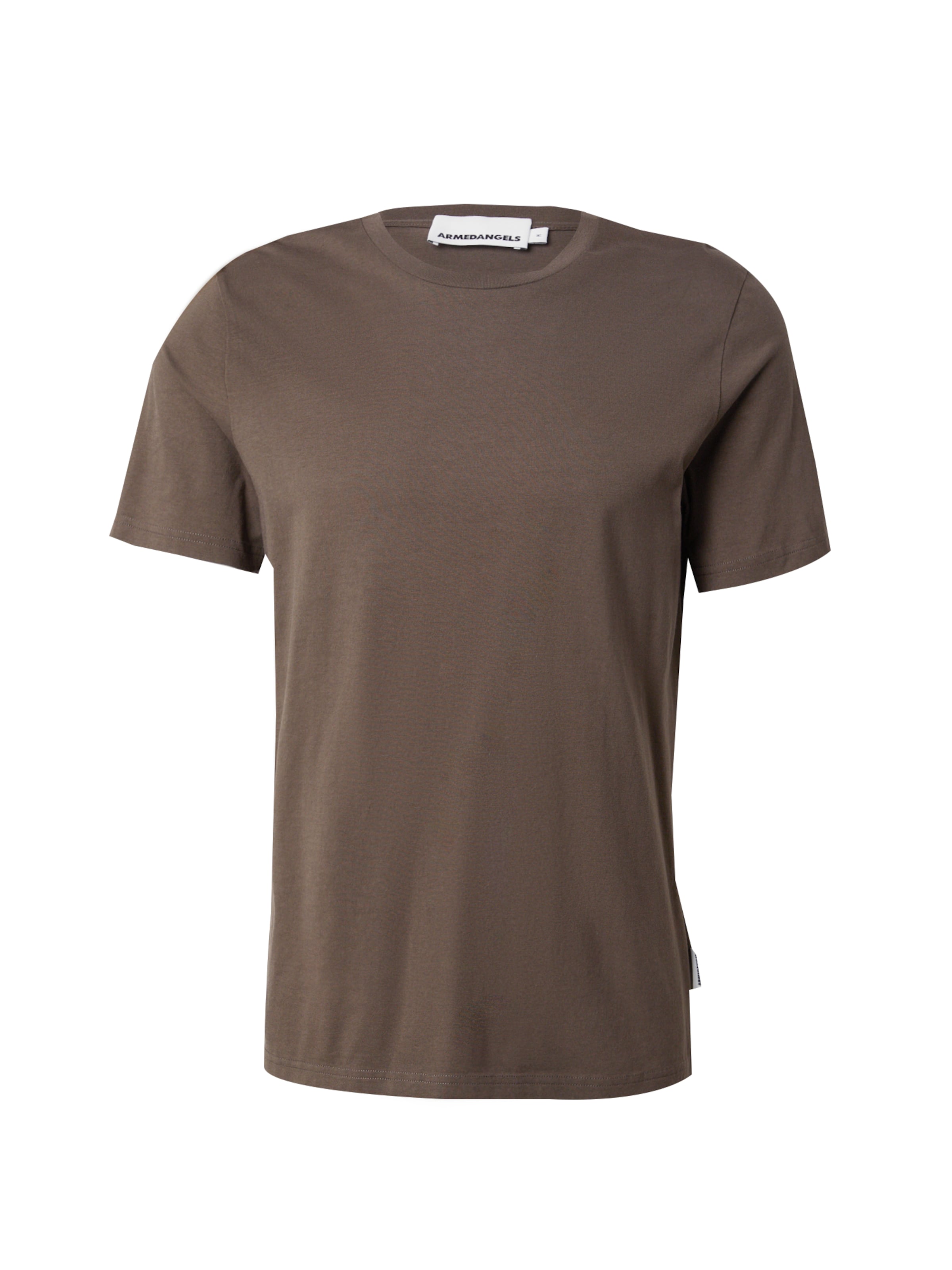 ARMEDANGELS T-shirt &#x27;JAAMES&#x27; i brun: framsida