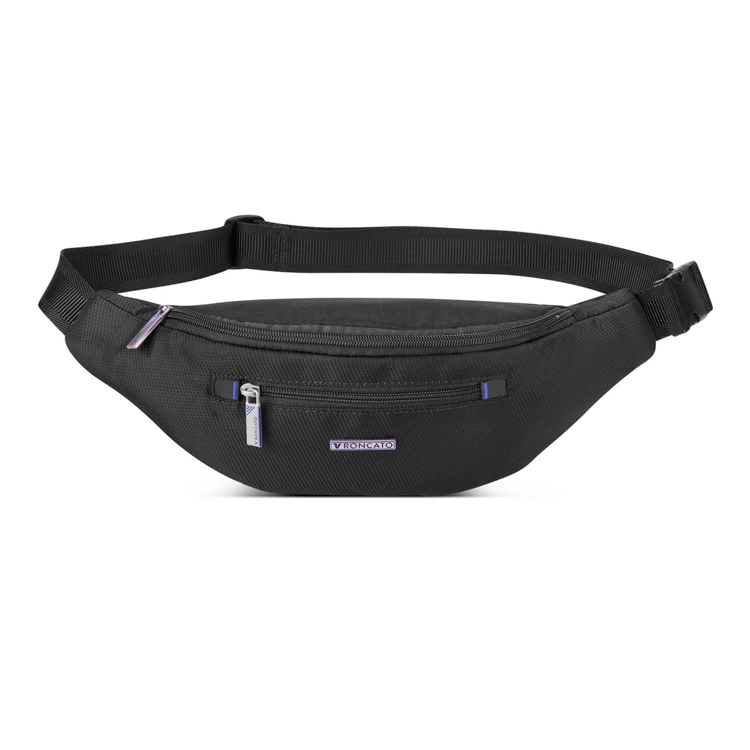 Roncato Fanny Pack 'Easy Office 2.0' in Black: front