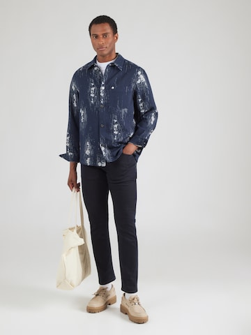 Coupe regular Chemise SCOTCH & SODA en bleu